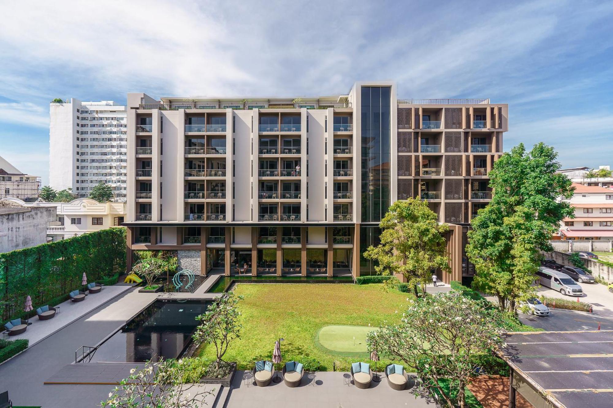 Fifth Pattaya Jomtien By Shiwalai Int Hotell Eksteriør bilde The new building of the university